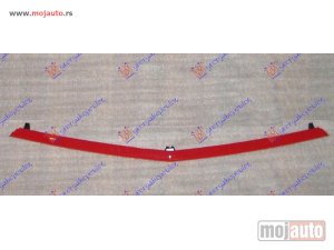 NOVI: delovi  LAJSNA RESETKE PREDNJEG BRANIKA CRVENA (AMG LINE) Mercedes a class (w176) 12-15 -dostupno