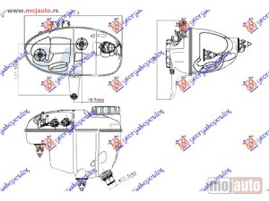 Glavna slika - POSUDA ZA ANTIFRIZ (2 IZLAZNE CEVI) Mercedes s class (w222) 13-17 -dostupno - MojAuto