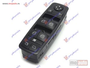 Glavna slika - PREKIDAC U PREDNJIM VRATIMA CRNI (4 TASTERA) (ELEKTRICNO OTVARANJE GEPEK STAKLA) (3 PIN) Levo Mercedes r class (w251) 06-10 -dostupno - MojAuto