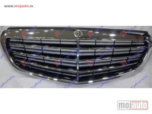 NOVI: delovi  PVC MASKA KOMPLET CRNA/HROM (ELEGANCE) Mercedes e class (w212) 13-16 -dostupno