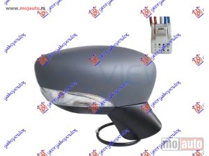 NOVI: delovi  RETROVIZOR ELEKTRICNI PM (MIGAVAC) (5 PIN) (A KVALITET) (KONVEKSNO STAKLO) Desno Nissan micra (k14) 17- -dostupno