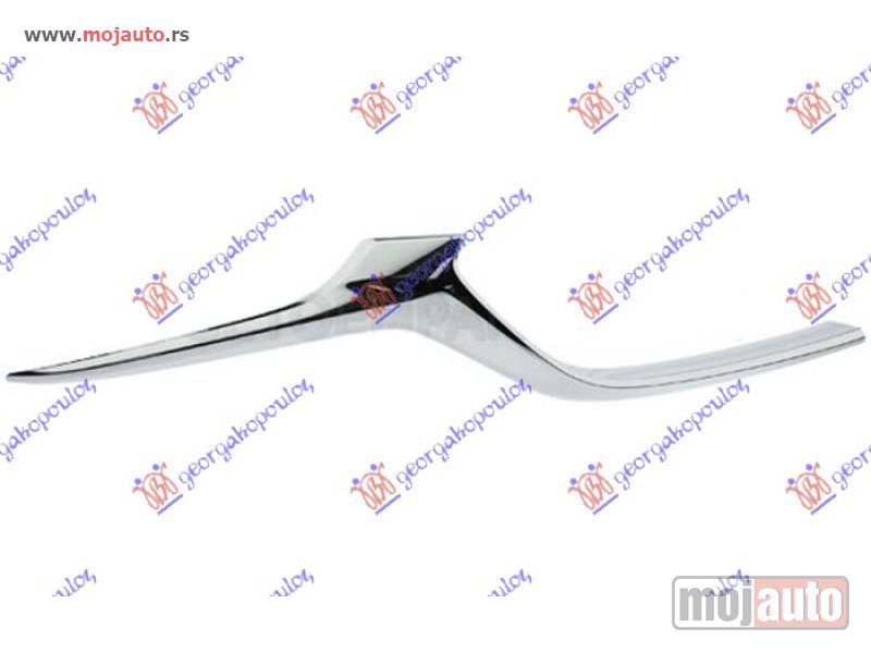 Glavna slika -  LAJSNA PVC MASKE HROM Desno Mazda 6 18- -dostupno - MojAuto