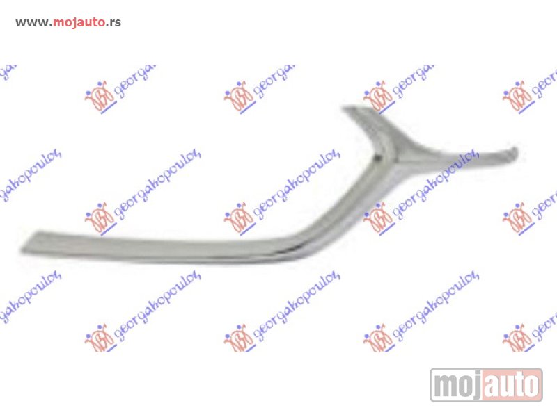 Glavna slika -  LAJSNA PVC MASKE HROM Desno Mazda 3 sdn 19- -dostupno - MojAuto