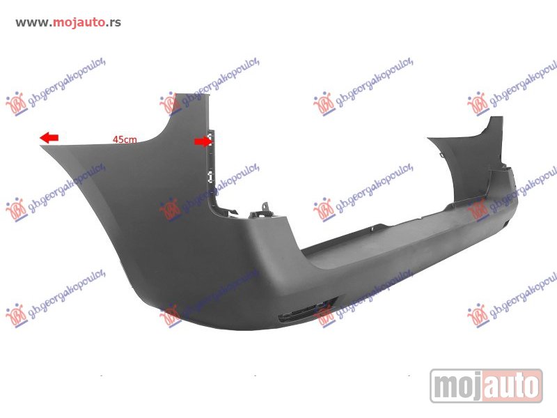Glavna slika -  ZADNJI BRANIK PM Mercedes vito (w447) 15- -dostupno - MojAuto