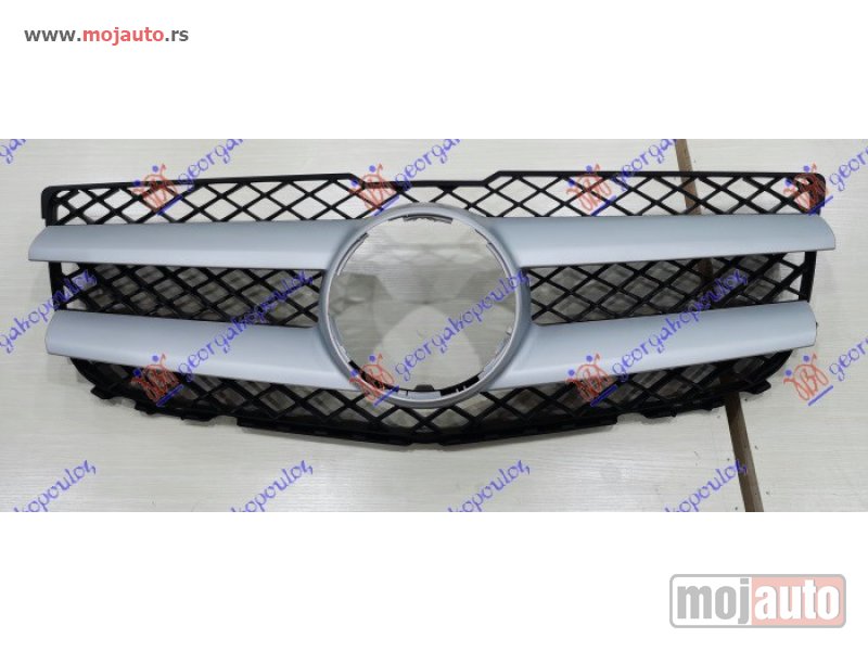 Glavna slika -  PVC MASKA KOMPLET SREBRNA/CRNA Mercedes glk (x204) 12-15 -dostupno - MojAuto
