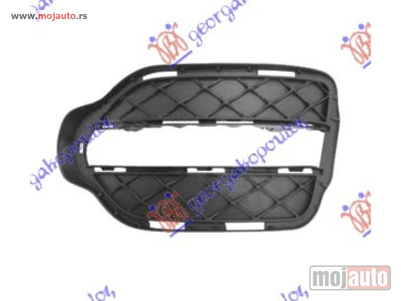 Glavna slika -  RESETKA PREDNJEG BRANIKA Levo Mercedes glk (x204) 12-15 -dostupno - MojAuto