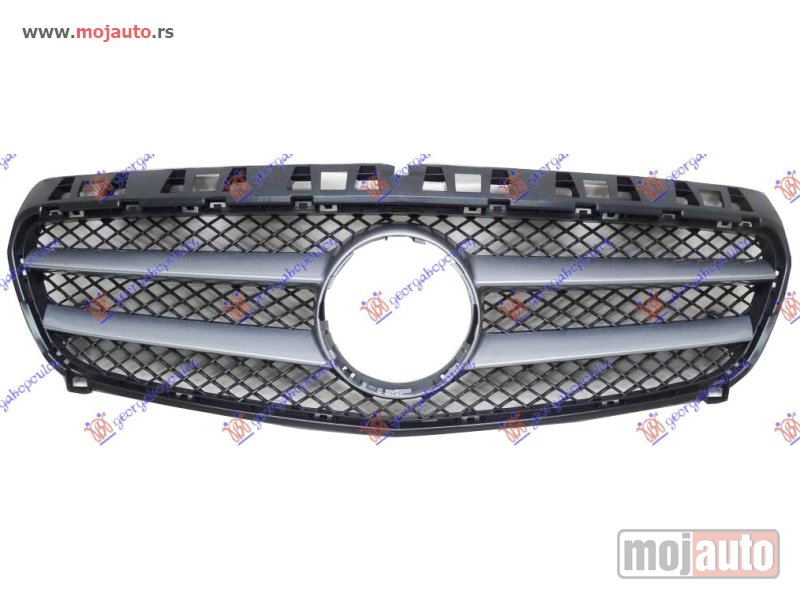 Glavna slika -  PVC MASKA CRNA/SREBRNO-SIVA Mercedes a class (w176) 12-15 -dostupno - MojAuto