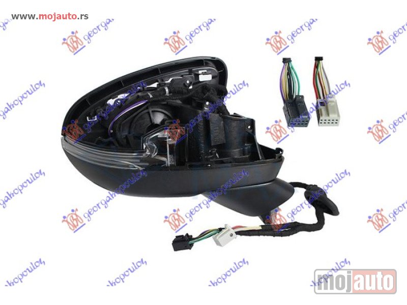Glavna slika -  RETROVIZOR (SAMO KUCISTE) ELEKTRICNI SA GREJACEM (MIGAVAC) (MEMORIJA) (MRTAV UGAO) (13 PIN) (A KVALITET) Desno Mercedes a class (w177) 18- -dostupno - MojAuto