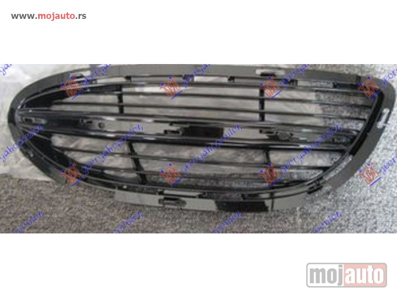 Glavna slika -  RESETKA PREDNJEG BRANIKA Levo Mercedes s class (w222) 13-17 -dostupno - MojAuto