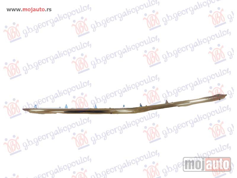 Glavna slika -  LAJSNA PREDNJEG BRANIKA DONJA HROM (AMG LINE) Mercedes s class (w222) 13-17 -nedostupno - MojAuto