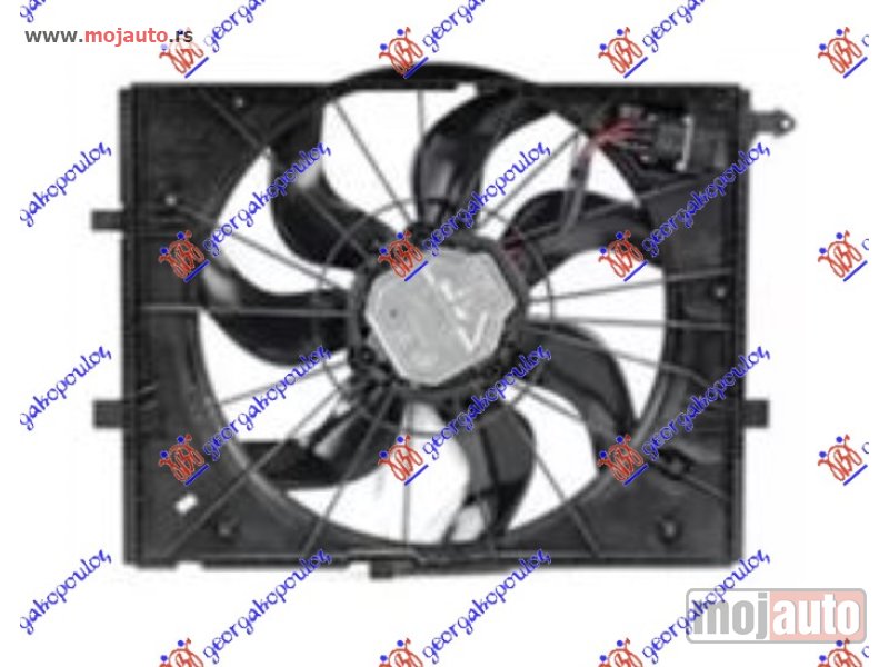 Glavna slika -  VENTILATOR KOMPLET (BENZIN/DIZEL HIBRID) Mercedes s class (w222) 13-17 -dostupno - MojAuto