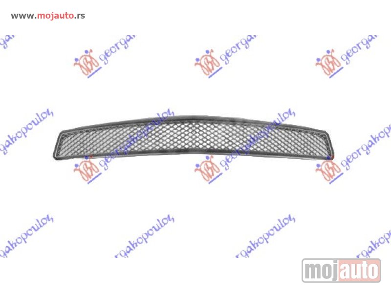 Glavna slika -  CENTRALNA RESETKA DONJA (AMG-LINE) Mercedes ml (w166) 11- -nedostupno - MojAuto