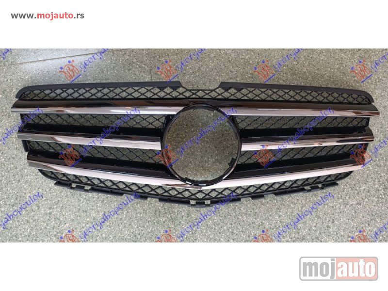Glavna slika -  PVC MASKA KOMPLET CRNA/HROM Mercedes r class (w251) 10- -dostupno - MojAuto
