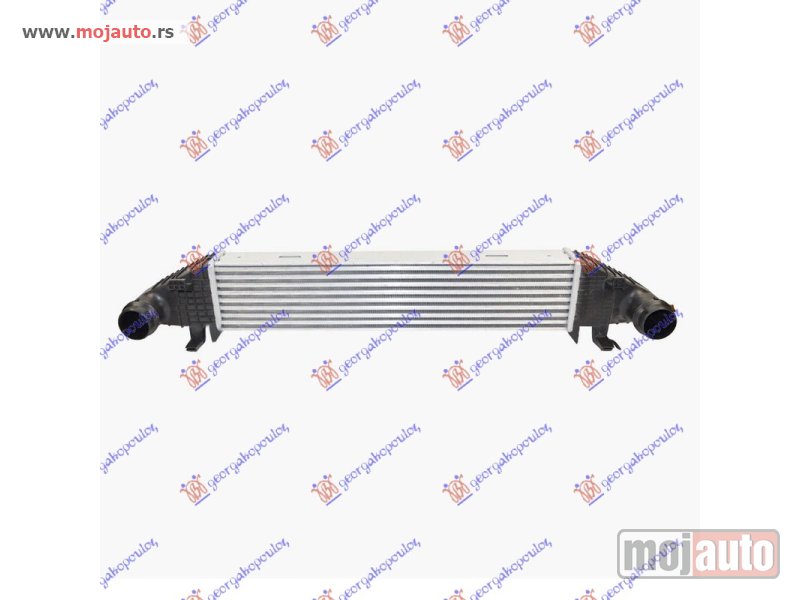 Glavna slika -  HLADNJAK INTERKULERA 1.8i 16V (64x12x62) 115-135 KW Mercedes c class (w204) 11-14 -dostupno - MojAuto