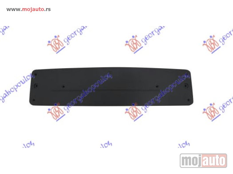Glavna slika -  DRZAC PREDNJE TABLICE PLASTICNI (AMG LINE) Mercedes e class (w212) 13-16 -dostupno - MojAuto