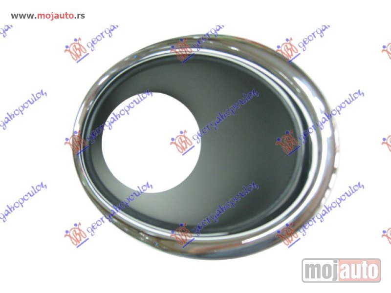 Glavna slika -  OKVIR MAGLENKE HROM Desno Nissan qashqai 13-17 -dostupno - MojAuto