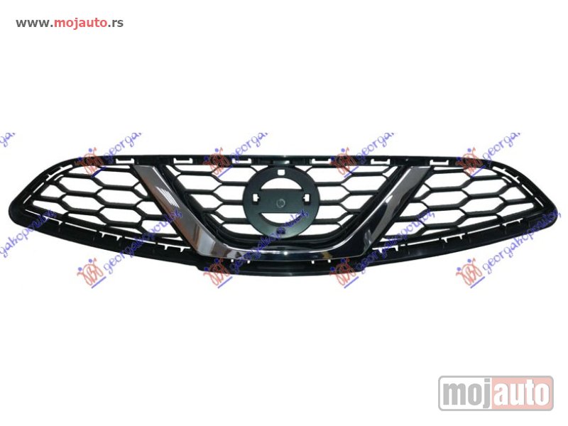Glavna slika -  PVC MASKA (HROM LAJSNA) Nissan micra (k13) 13-17 -dostupno - MojAuto