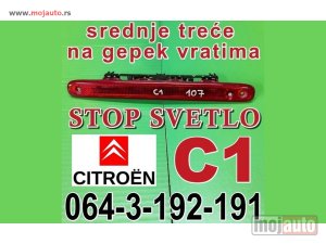 Glavna slika -  STOP SVETLO Citroen C1 - MojAuto