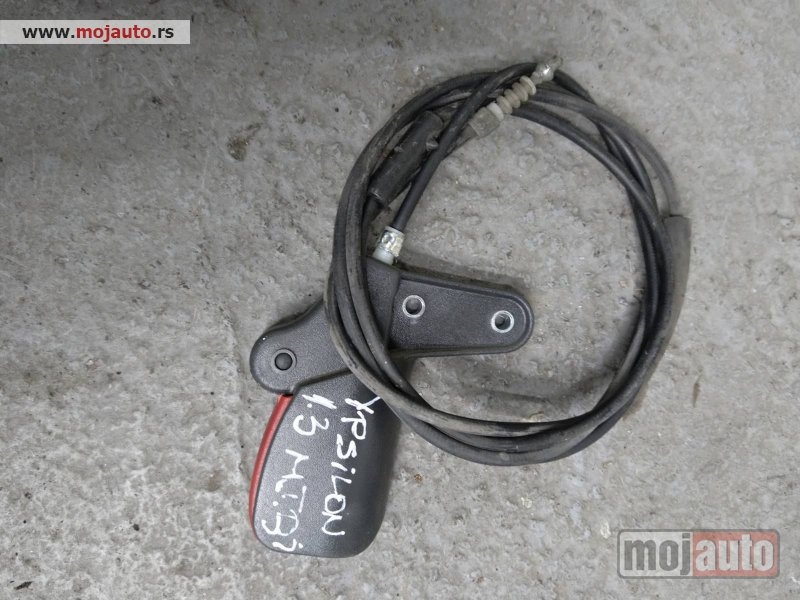 Glavna slika -  Lancia ypsilon sajla haube sa rucicom Originalni delovi  Moguca ugradnja delova  Alfa Romeo 147-156-166-159-GT-MiTo-Giulietta Fiat bravo 2 - croma -grande punto -multipla 2 -punto 3 -stilo-idea Freemont Panda 3 500L Lancia ypsilon-delta-musa-lybra  Ukolik - MojAuto