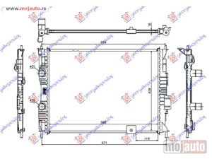 Glavna slika - HLADNJAK MOTORA 2.0i 16V (+/-AC) (59x45) Nissan qashqai 10-13 -nedostupno - MojAuto