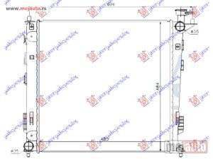 NOVI: delovi  HLADNJAK MOTORA 1.7/2.0 CRDi DIZEL (MAN) (485x485x16) (KOREJA) Kia sportage 10-14 -dostupno