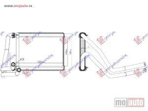 NOVI: delovi  GREJAC KABINE (145x225x20) Kia sportage 14-15 -dostupno