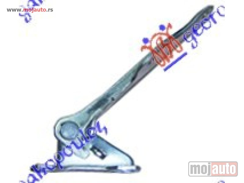 Glavna slika -  MAKAZE HAUBE Levo Mitsubishi p/u l200 10-15 -dostupno - MojAuto