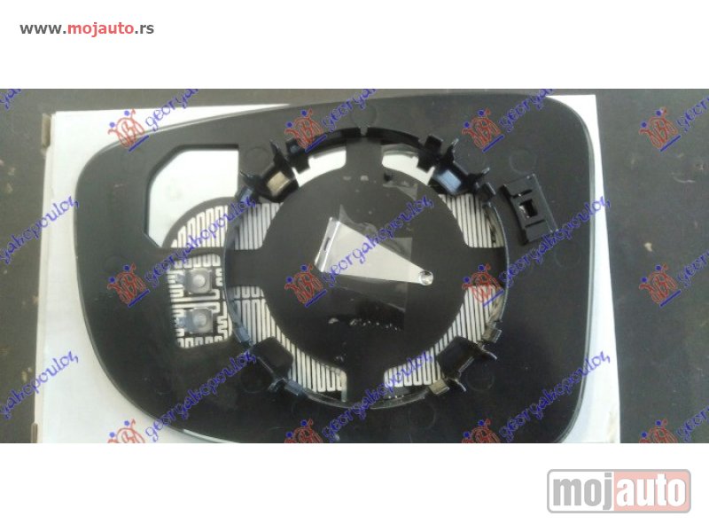 Glavna slika -  STAKLO RETROVIZORA SA GREJACEM (KONVEKSNO) Desno Mazda 3 sdn-h/b (bm) 13-16 -dostupno - MojAuto