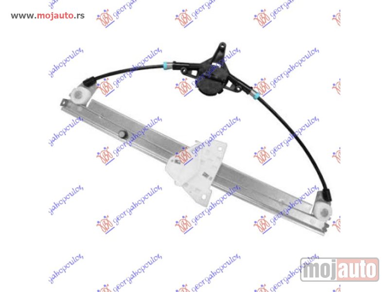 Glavna slika -  PODIZAC ZADNJEG PROZORA ELEKTRICNI (BEZ MOTORA) Levo Mazda 2 20-22 -dostupno - MojAuto