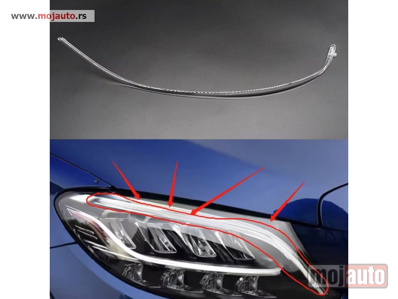 Glavna slika -  DRL tube W205 za Mercedes Benz - MojAuto