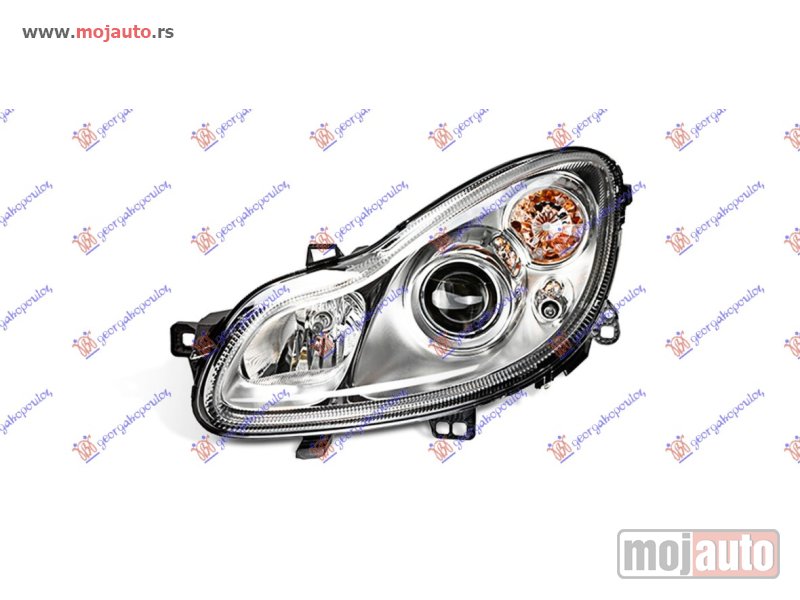 Glavna slika -  FAR ELEKTRICNI (DEPO) Levo Smart fortwo 12-14 -dostupno - MojAuto