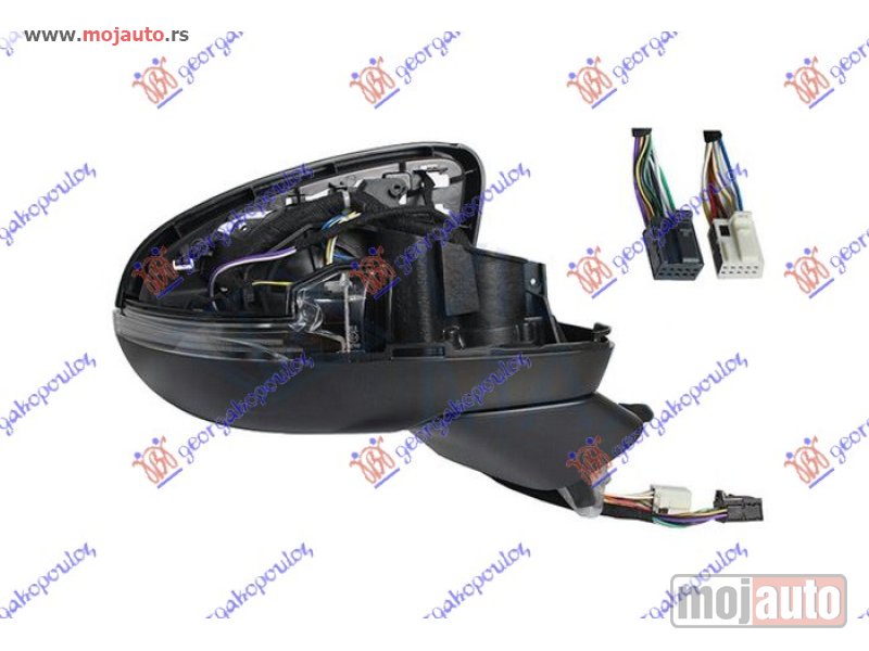 Glavna slika -  RETROVIZOR (SAMO KUCISTE) ELEKTRICNI SA GREJACEM (MIGAVAC) (SVETLO) (MEMORIJA) (MRTAV UGAO) (16 PIN) (A KVALITET) Desno Mercedes a class (v177) sedan 18- -dostupno - MojAuto