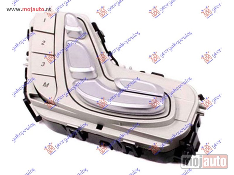 Glavna slika -  PREKIDAC ZA PODESAVANJE SEDISTA (MEMORIJA) (CRVENO SVETLO) (3 PIN) Desno Mercedes eqc (bm293) 19- -dostupno - MojAuto