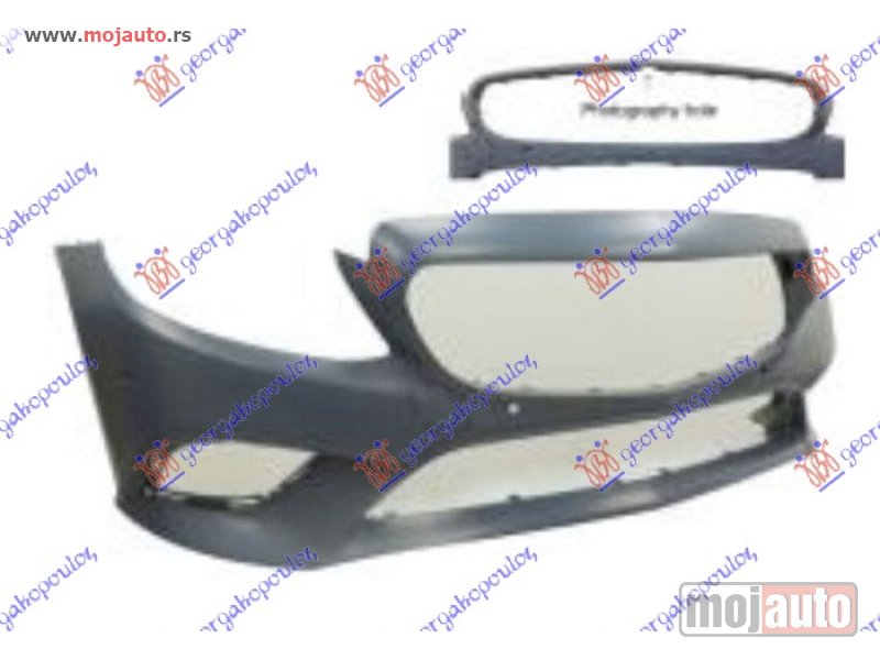 Glavna slika -  PREDNJI BRANIK PM (KAMERA) (PDC SENZORI) Mercedes c class (c205/a205) coupe/cabrio 18-21 -dostupno - MojAuto