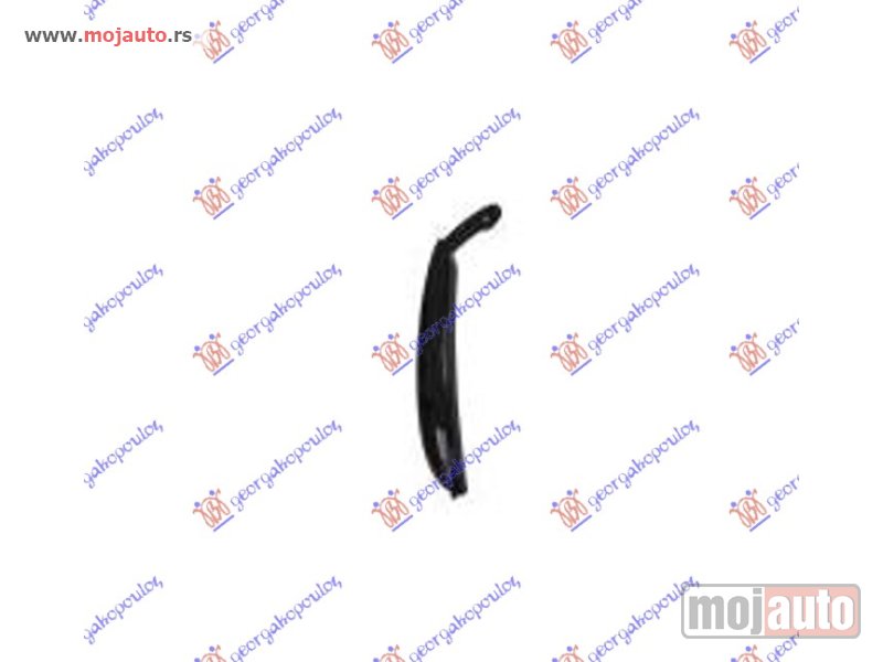 Glavna slika -  LAJSNA PREDNJEG BRANIKA DONJA SJAJ-CRNA (C43 AMG) Desno Mercedes c class (c205/a205) coupe/cabrio 18-21 -dostupno - MojAuto