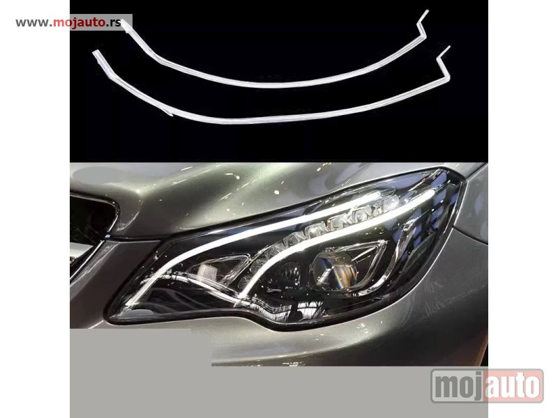 Glavna slika -  DRL tube W207 za Mercedes Benz E klasa coupe - MojAuto