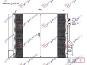 NOVI: delovi  HLADNJAK KLIME BENZIN/DIZEL (42x38) (MAHLE BEHR PREMIUM LINE) Smart fortwo 12-14 -nedostupno