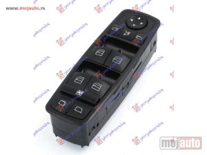 Glavna slika - PREKIDAC U PREDNJIM VRATIMA CRNI (4 TASTERA) (ELEK. OTVARANJE GEPEK STAKLA) (ELEKTRO-SKLOPIV RETROVIZOR) (3 PIN) Levo Mercedes gl (x164) 06-12 -dostupno - MojAuto