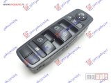 NOVI: delovi  PREKIDAC U PREDNJIM VRATIMA CRNI (4 TASTERA) (ELEKTRO-SKLOPIV RETROVIZOR) (3 PIN) Levo Mercedes r class (w251) 10- -dostupno