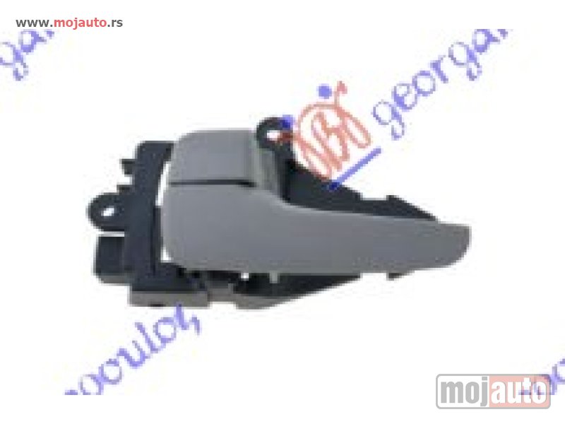 Glavna slika -  KVAKA PREDNJIH/ZADNJIH VRATA UNUTRASNJA SIVA Levo Mitsubishi p/u l200 10-15 -dostupno - MojAuto