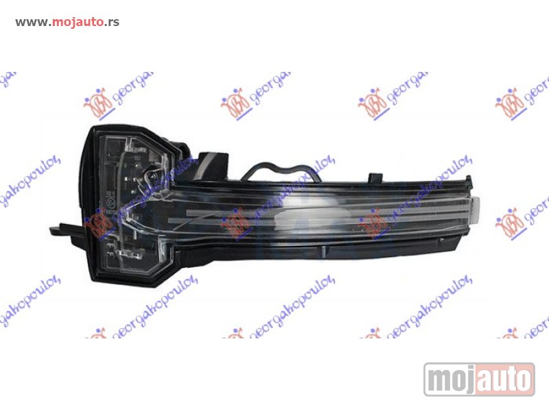 Glavna slika -  MIGAVAC U RETROVIZORU (LED) Levo Mercedes cla (c118)/cla shooting brake(x118) 19-23 -dostupno - MojAuto