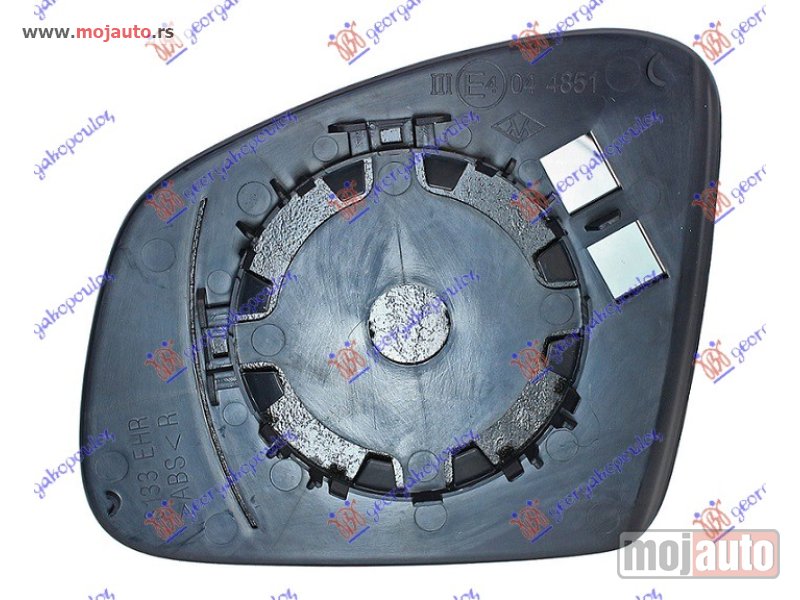 Glavna slika -  STAKLO RETROVIZORA (KONVEKSNO) Desno Smart forfour 15- -nedostupno - MojAuto