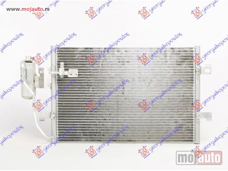 Glavna slika -  HLADNJAK KLIME BENZIN/DIZEL (580x381x16) (2000-2004) Mercedes vaneo 02-05 -dostupno - MojAuto