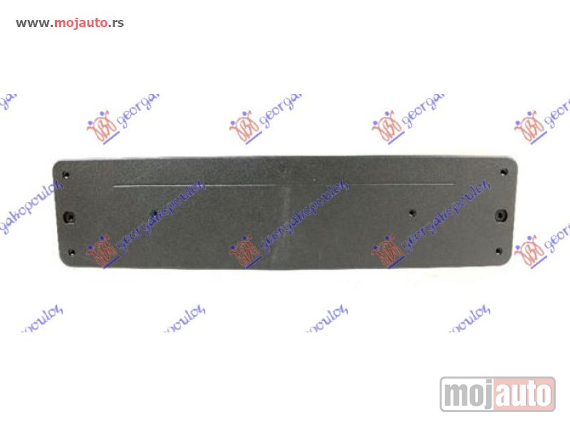 Glavna slika -  NOSAC PREDNJE TABLICE PLASTICNI (C63 AMG) Mercedes c class (c205/a205) coupe/cabrio 18-21 -dostupno - MojAuto