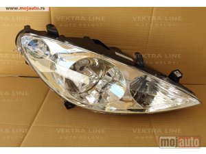 NOVI: delovi  Desni far bez maglenke Peugeot 307 2001-2004