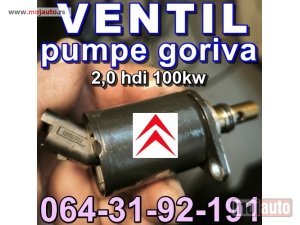 Glavna slika - VENTIL PUMPE goriva 13150352 Citroen 2,0 hdi 100kw - MojAuto