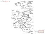 NOVI: delovi  Toyota Rav 4 2.0 D/2.2 D Gumica,Semering Cevi Dizni SET 01- NOVO
