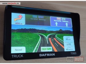 Glavna slika - Profesionalni GPS DAFMAN 7 HD 8gb mape MART 2025 u ceni - MojAuto