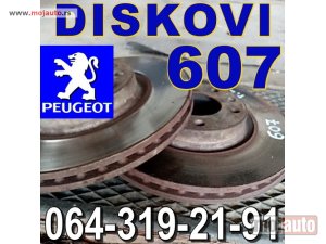 polovni delovi  DISKOVI Kočioni Pežo 607 Peugeot