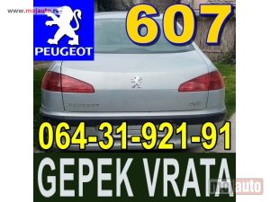 Glavna slika -  GEPEK VRATA Pežo 607 Peugeot - MojAuto